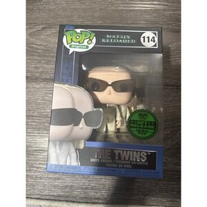 Funko Pop Digital Matrix Reloaded The Twins 114 Legendary Release 1550 PCS